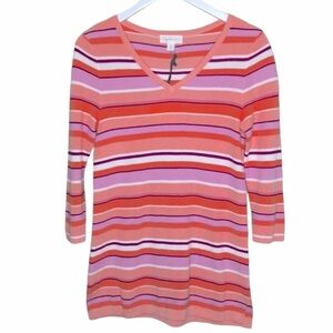 NWT Stitch Fix Magnolia Grace stripe thermal top